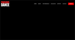 Desktop Screenshot of parsonsdance.org